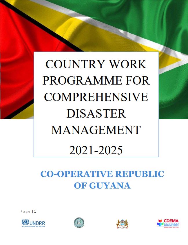 Guyana country work programme for comprehensive disaster management