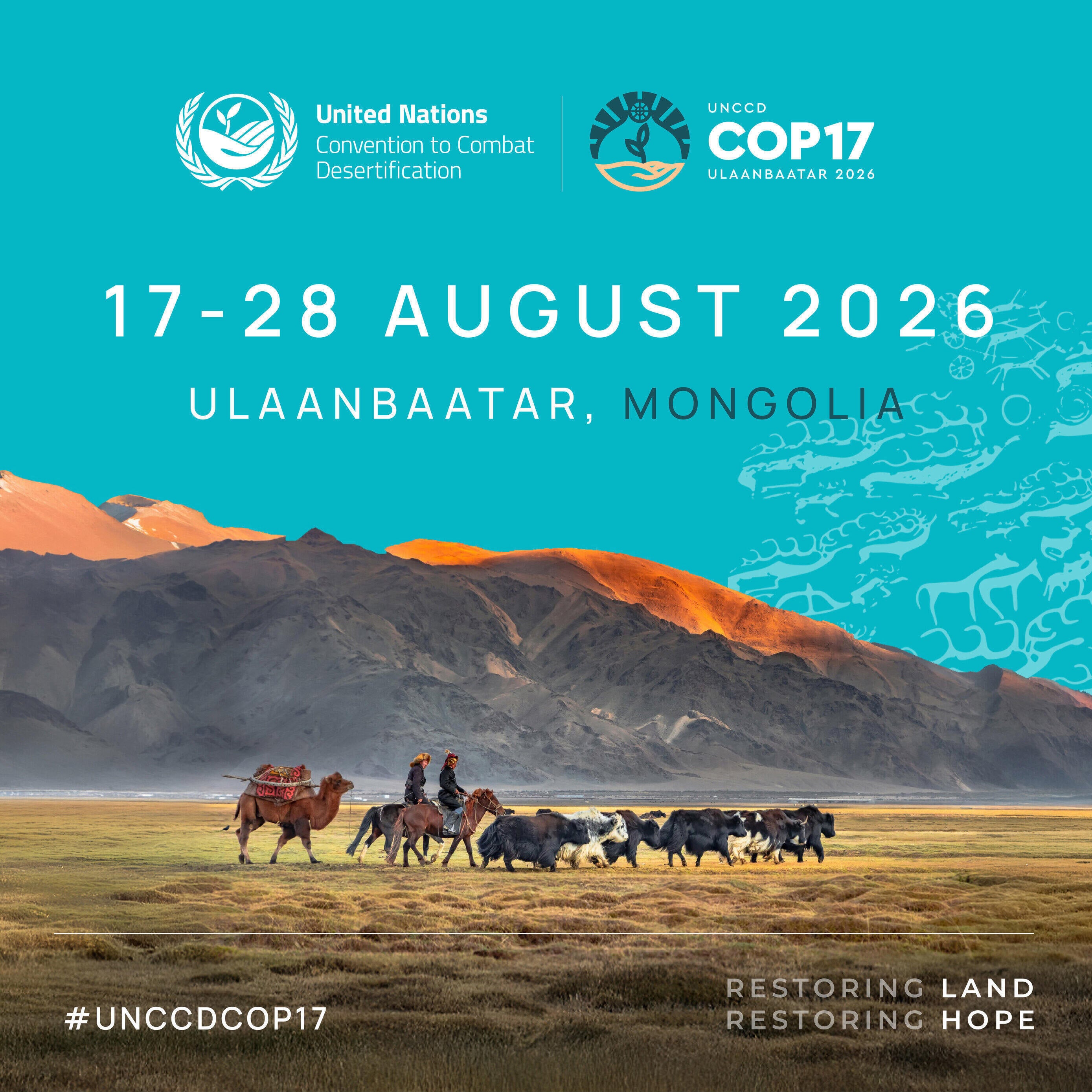 UNCCD theme announcement illustration