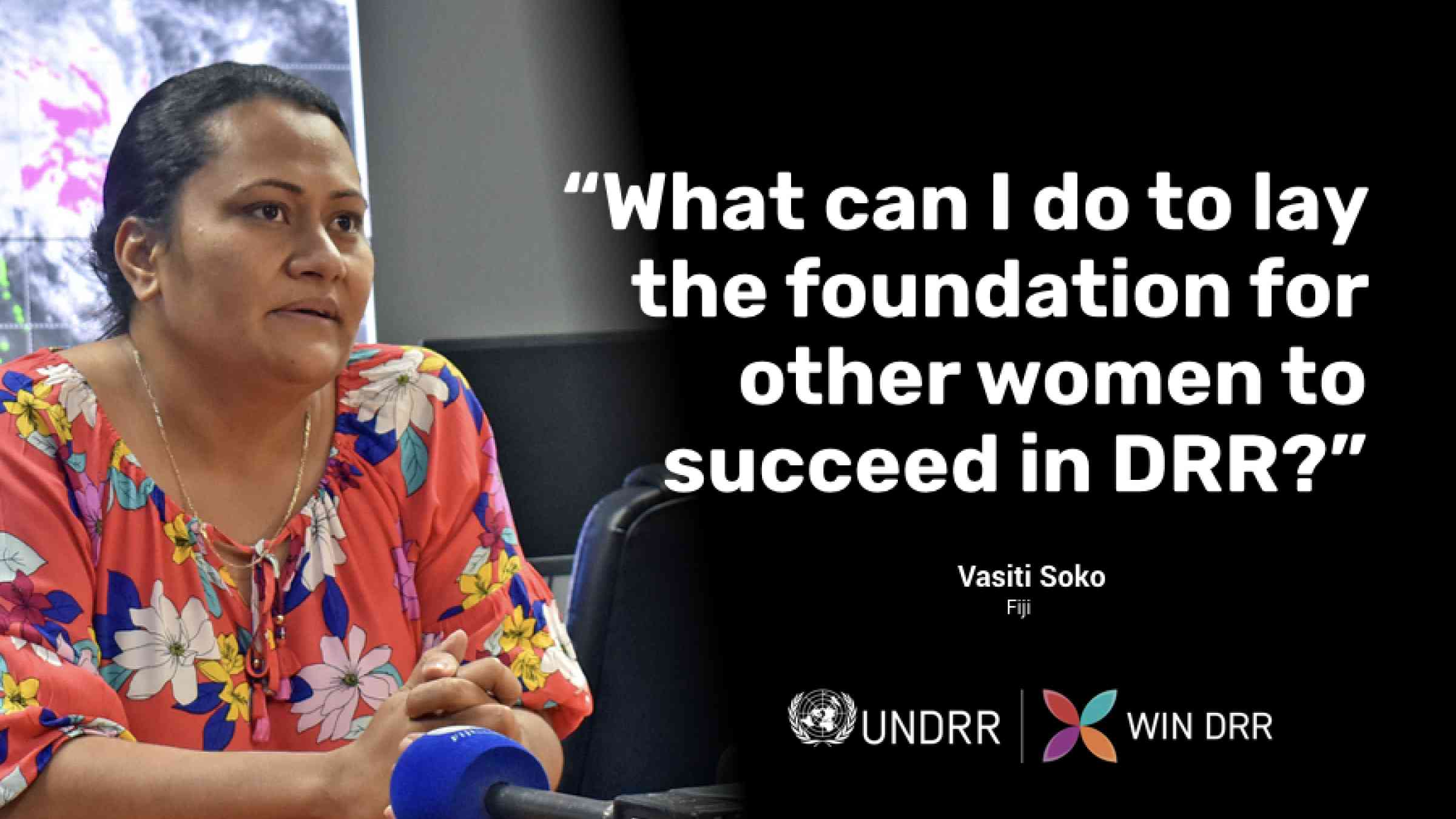 UNDRR Women's Leadership