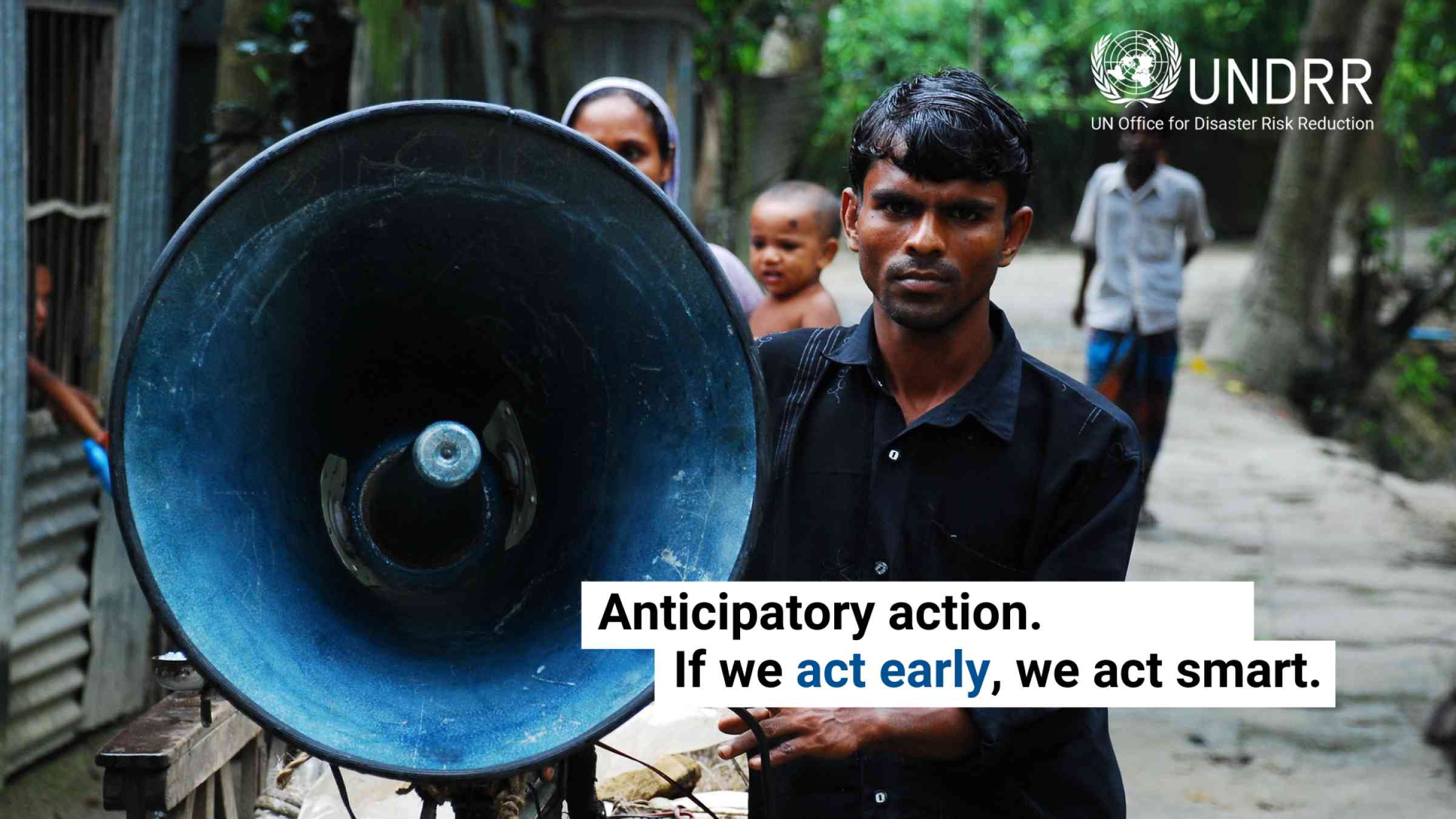 Anticipatory action- if we act early we act smart