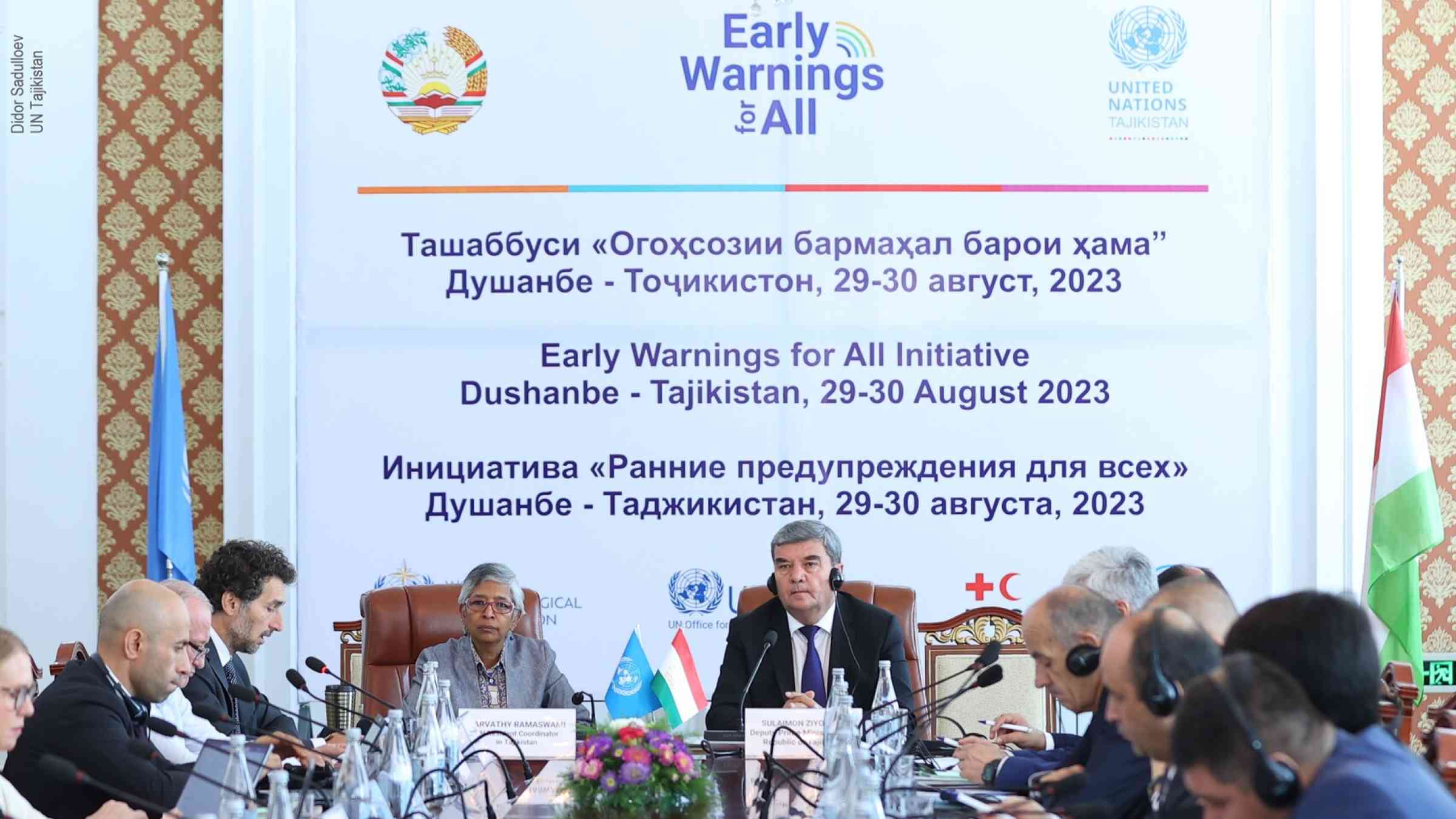 EW4ALL Launch in Tajikistan