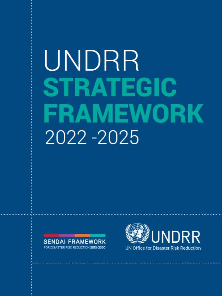 Cover image of the strategic framework 2022-2025