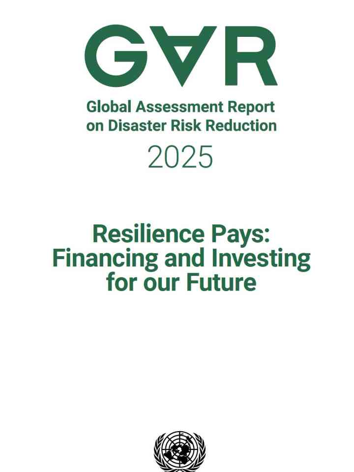 GAR 2025 Publication cover