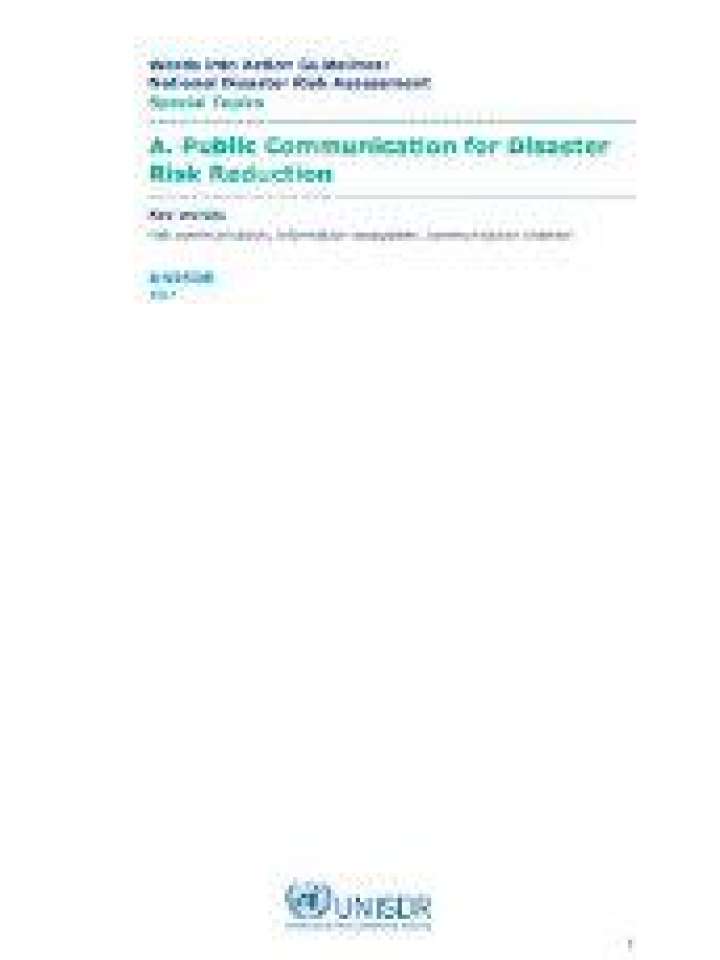 project on communication facilities for disaster management